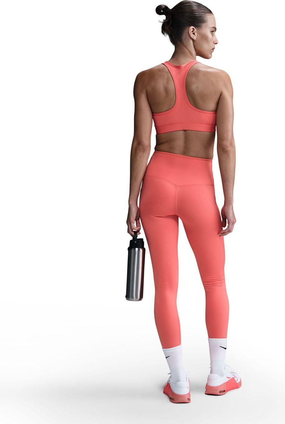 Collant Long Nike Dri-Fit Go High Rise Rose Femme 2/5