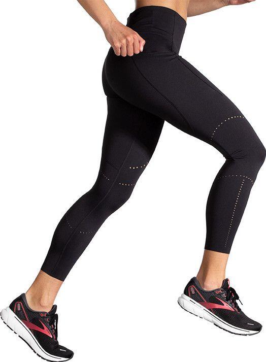 Brooks Method 3/4 Damen Sporthose Schwarz 3/5