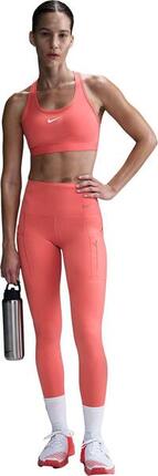 Nike Dri-Fit Go High Rise Women's Long Tight in Roze