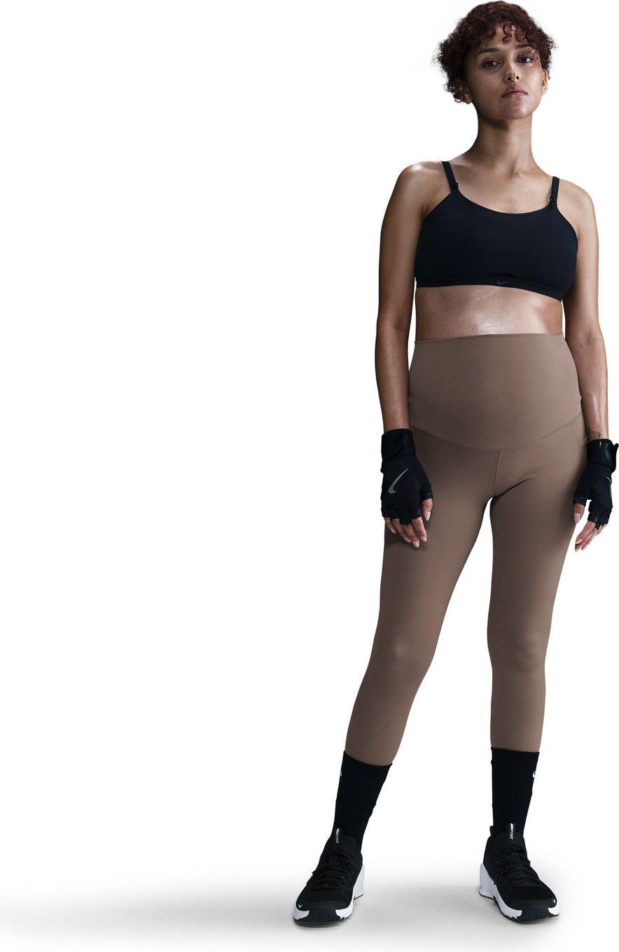 Mallas 7/8 Nike (M) One Maternidad Mujer Marrón 5/5