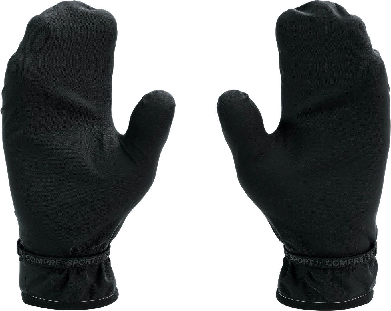 Gants Compressport Hurricane Waterproof Mittens Noir 2/2