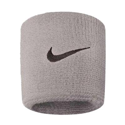 Fasce per polsi Nike Swoosh nere set da 2
