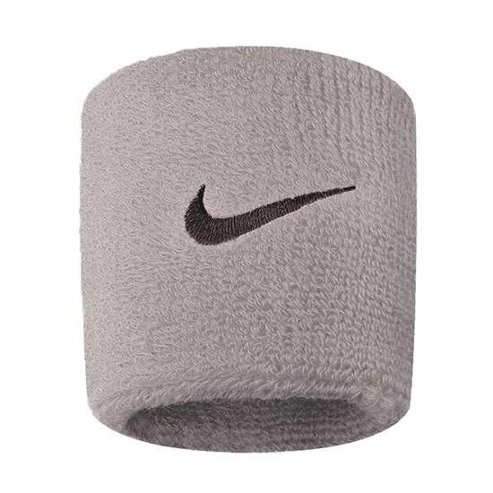 Fasce per polsi Nike Swoosh nere set da 2
