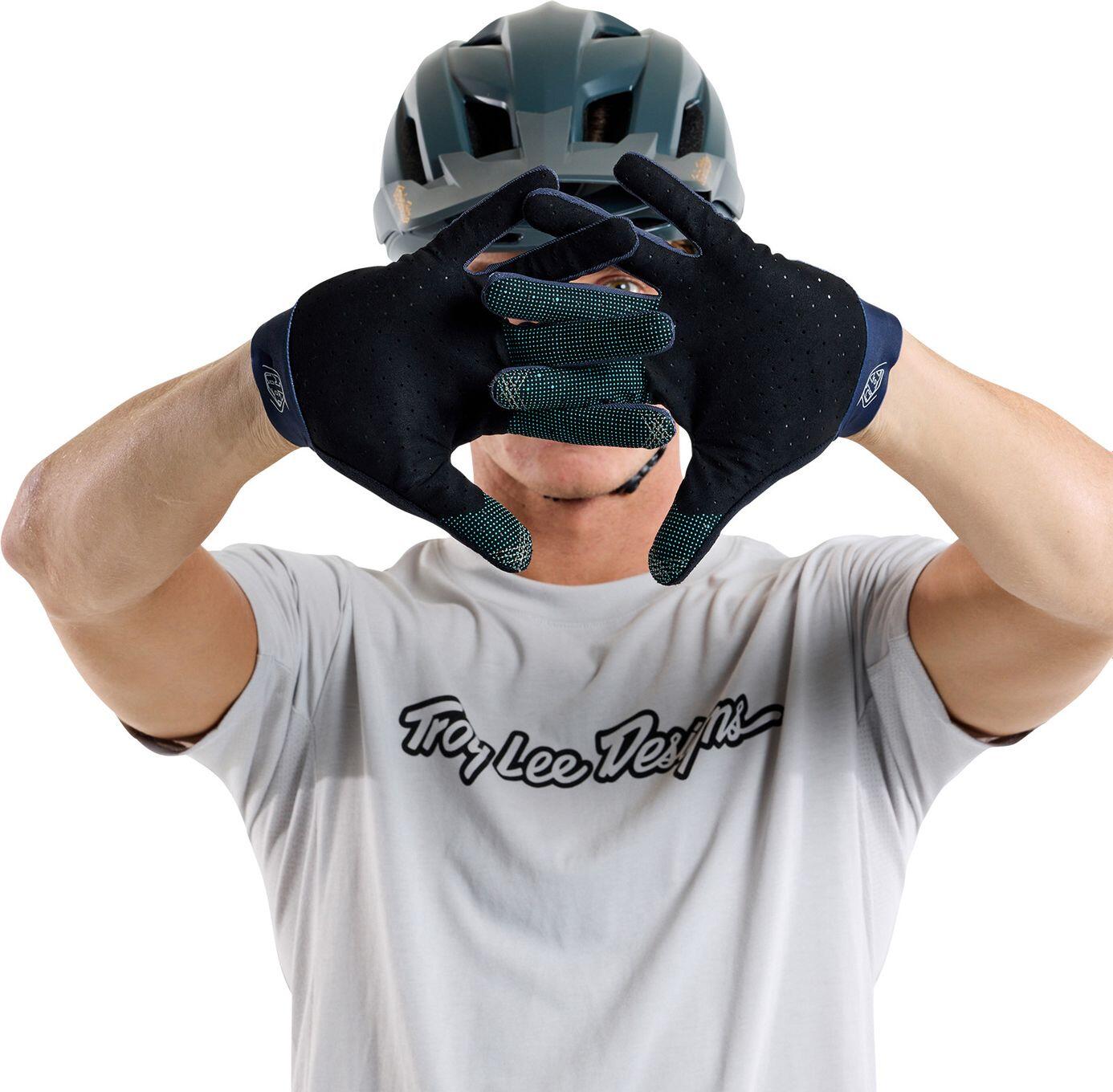 Gants Longs Troy Lee Designs Ace 2.0 Bleu 3/4