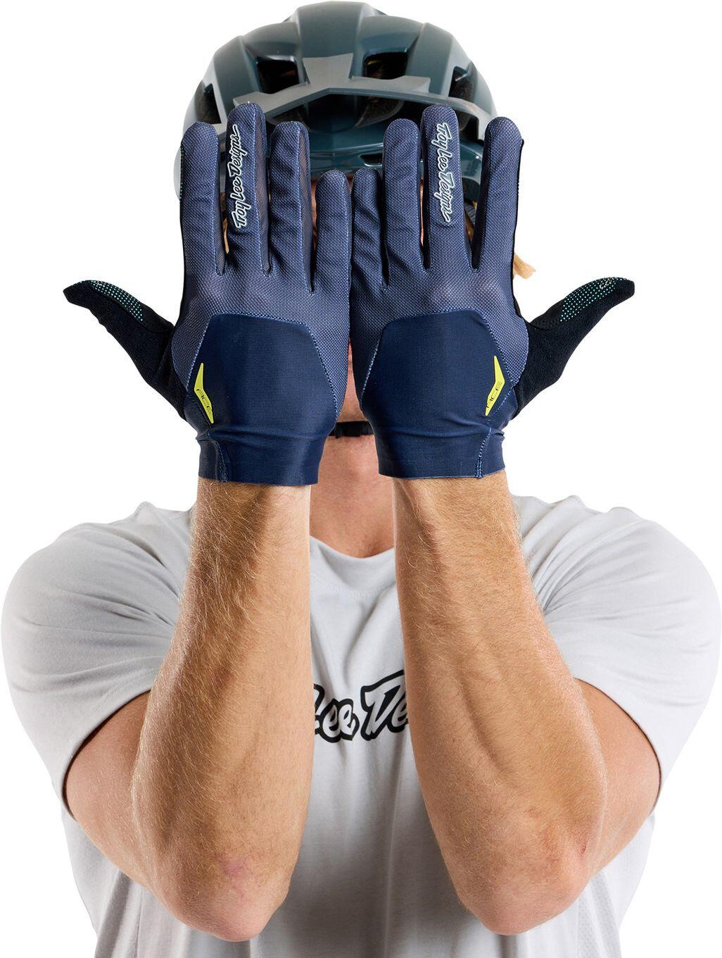 Gants Longs Troy Lee Designs Ace 2.0 Bleu 4/4
