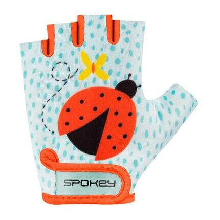 Gants De Cyclisme PLAY Enfant (Blanc / Noir)