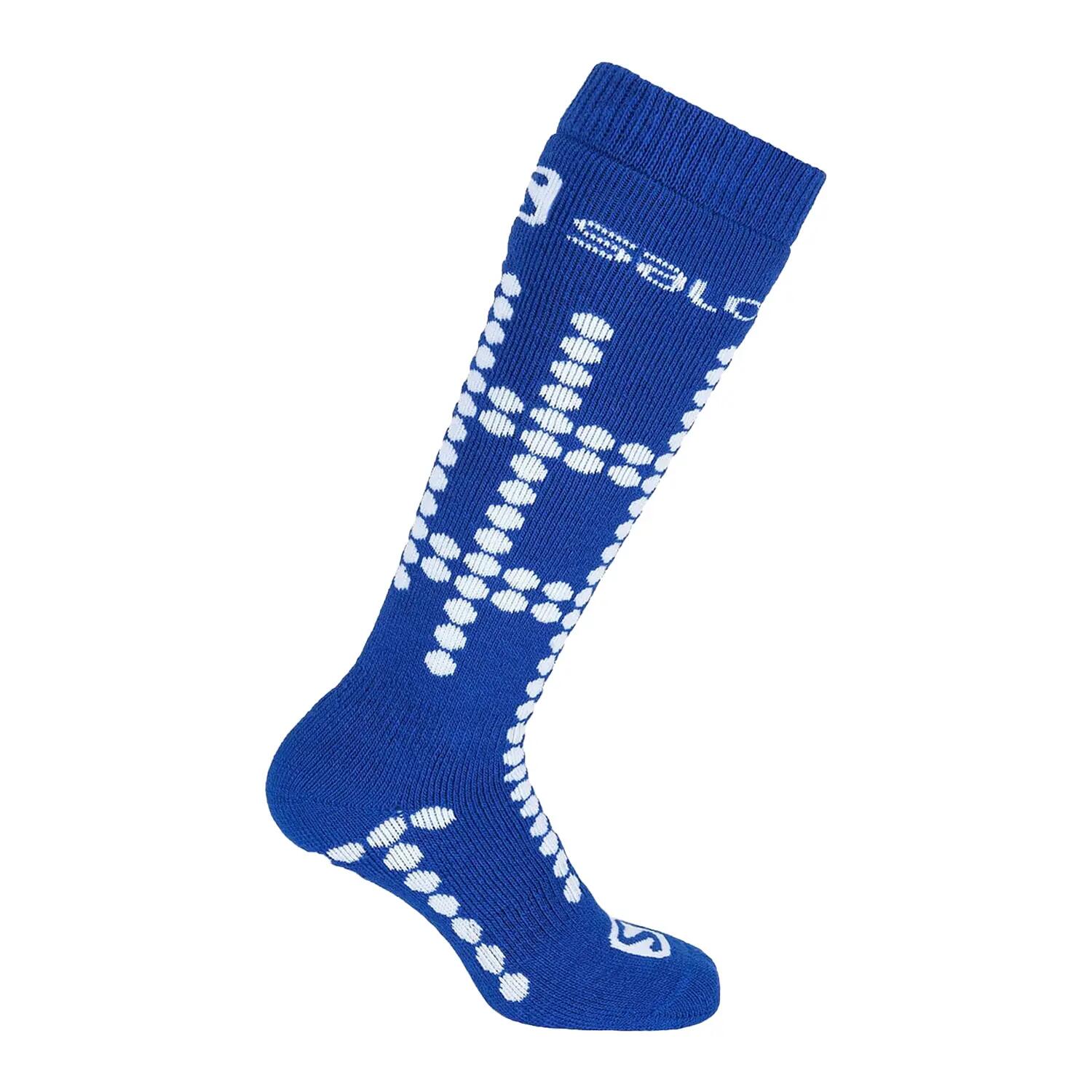 Calcetines de Esquí Diseño Logotipo para Niños/Niñas Pack de 2 Negro, Azul 2/3