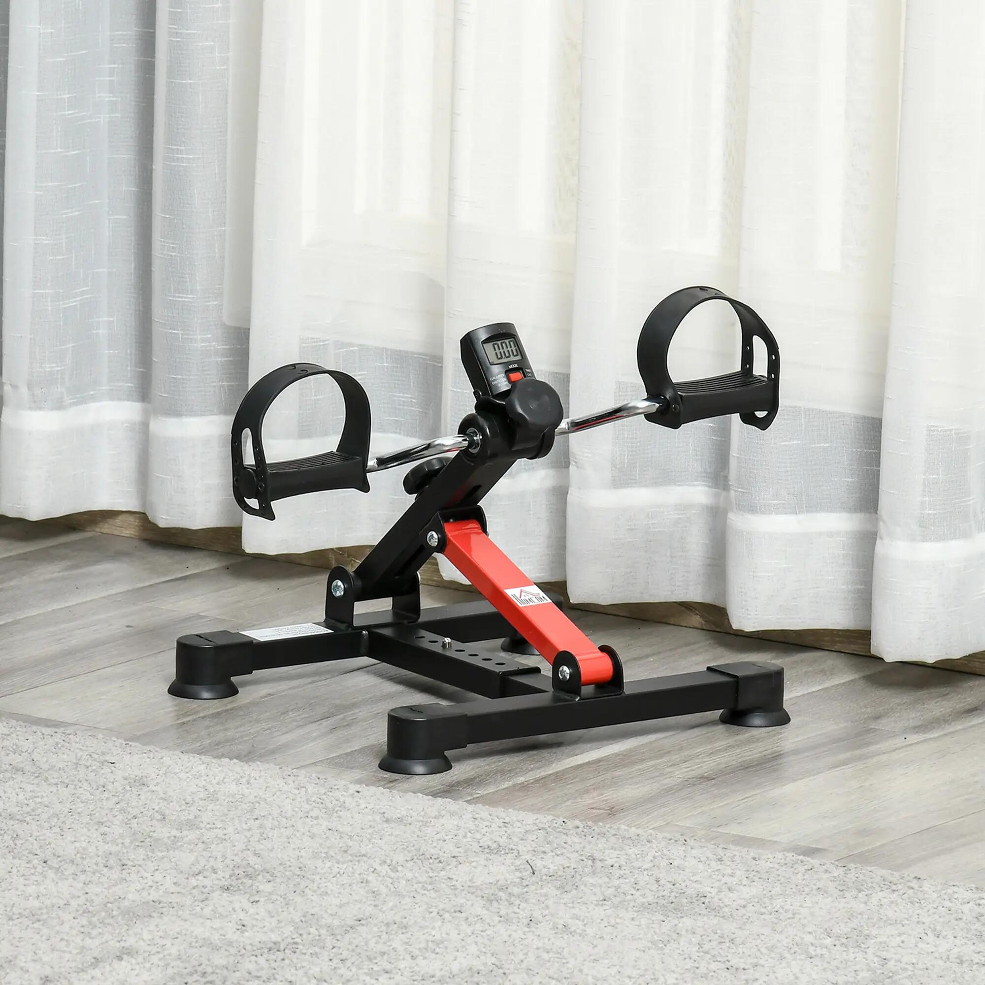 Mini vélo d'appartement résistance hauteur longueur réglable écran LCD 2/5