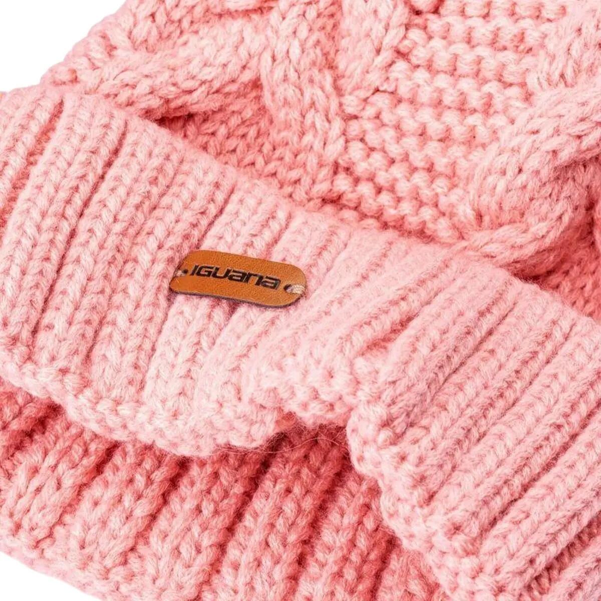 Dames Edra Pom Pom muts (Roze) 2/2