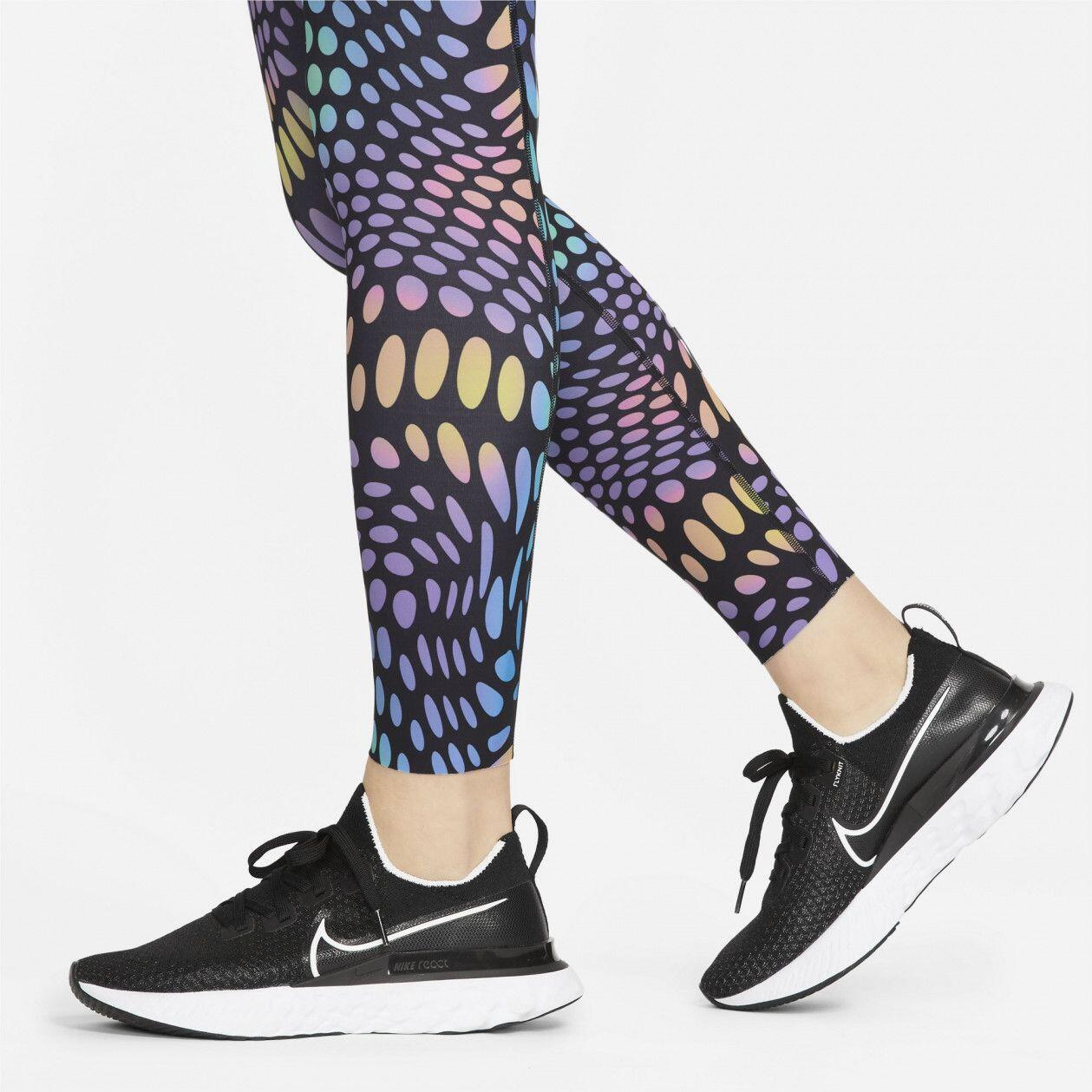 Collant Long Nike Dri-Fit ADV Run Division Multicolore Femme 4/4