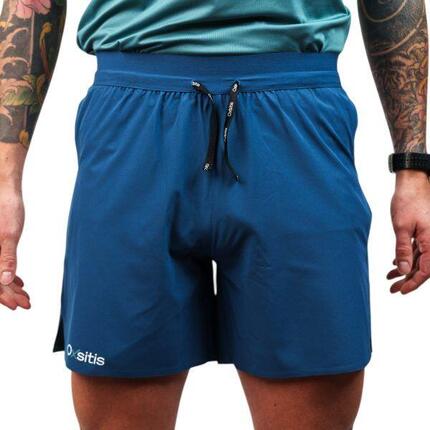 Short Running Oxsitis X-Train Bleu Homme