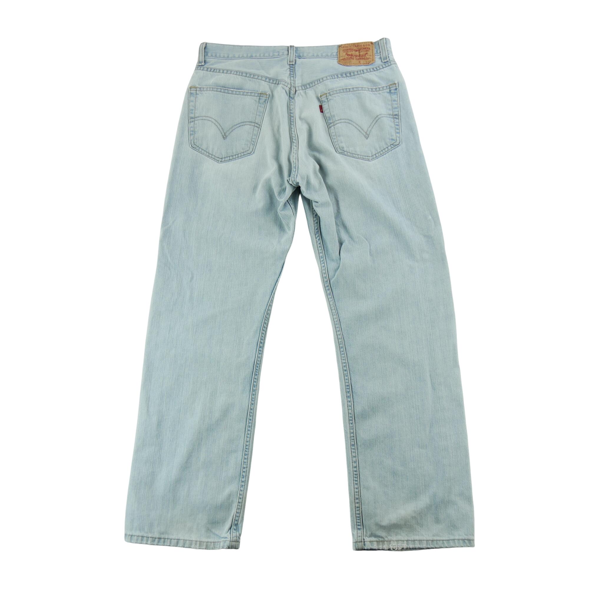 Segunda Vida - Pantalón vaquero hombre Levi Strauss 505 Regular - Bueno 2/7