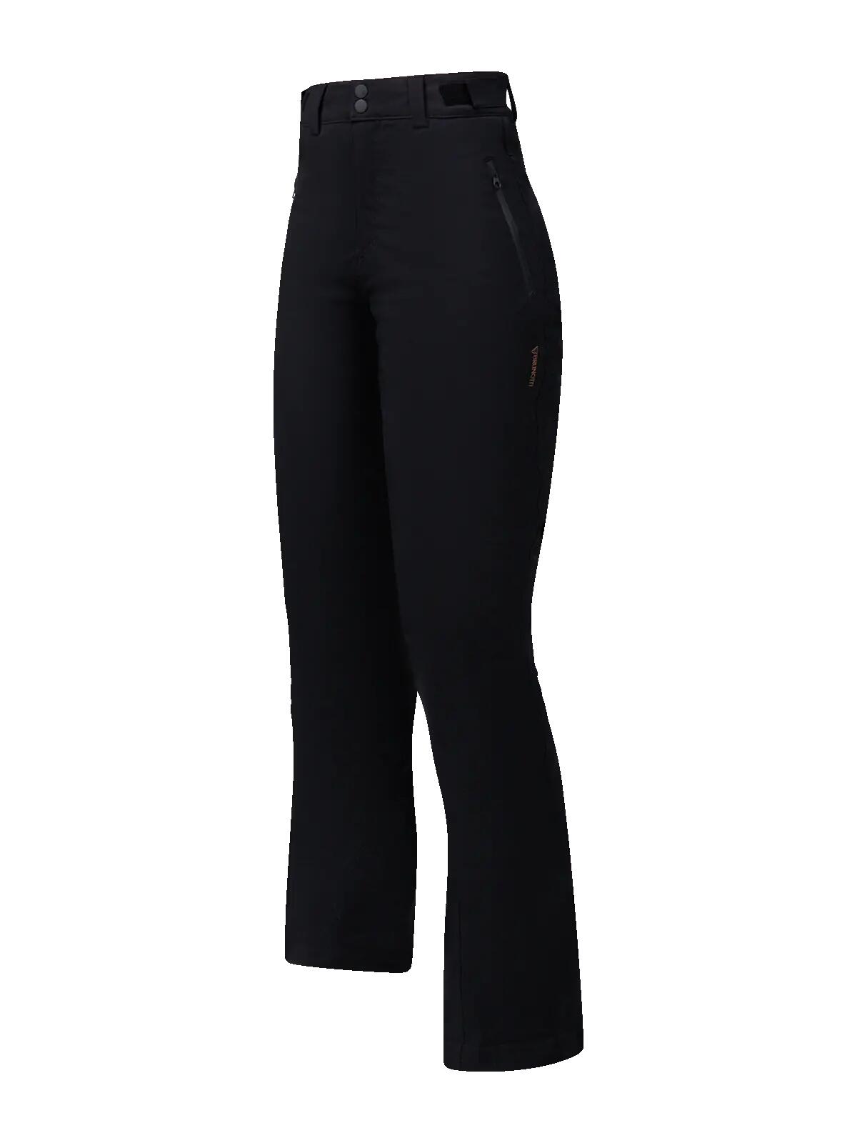 Bellacarve Damen Schneehosen Wintersport Bequeme Passform Black 3/7