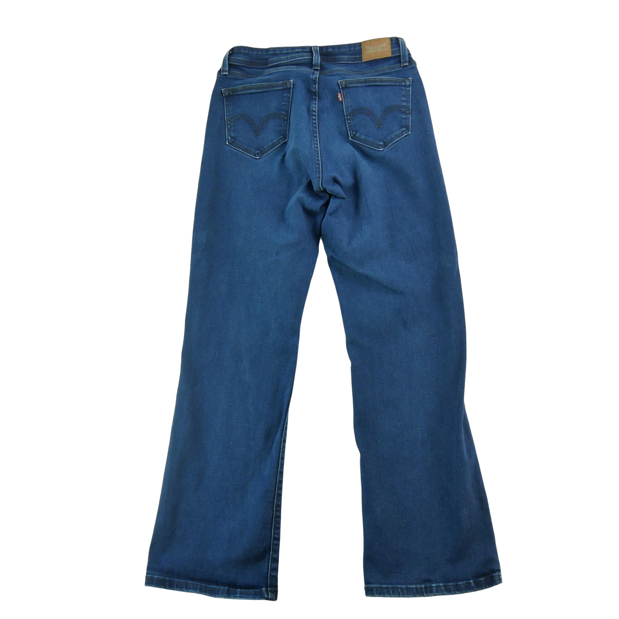Segunda Vida - Jeans Mujer Levi Strauss 529 Curvy Bootcut - Excelente 2/7