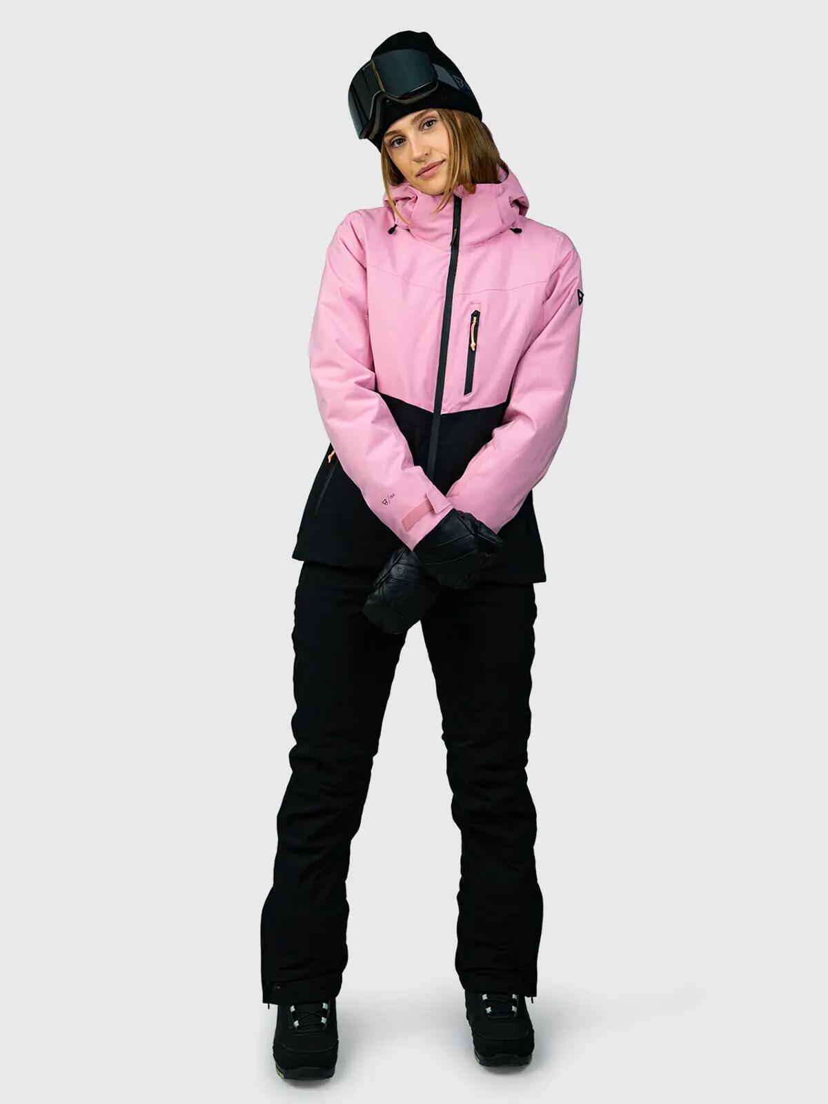 Bellacarve Damen Schneehosen Wintersport Bequeme Passform Black 5/7