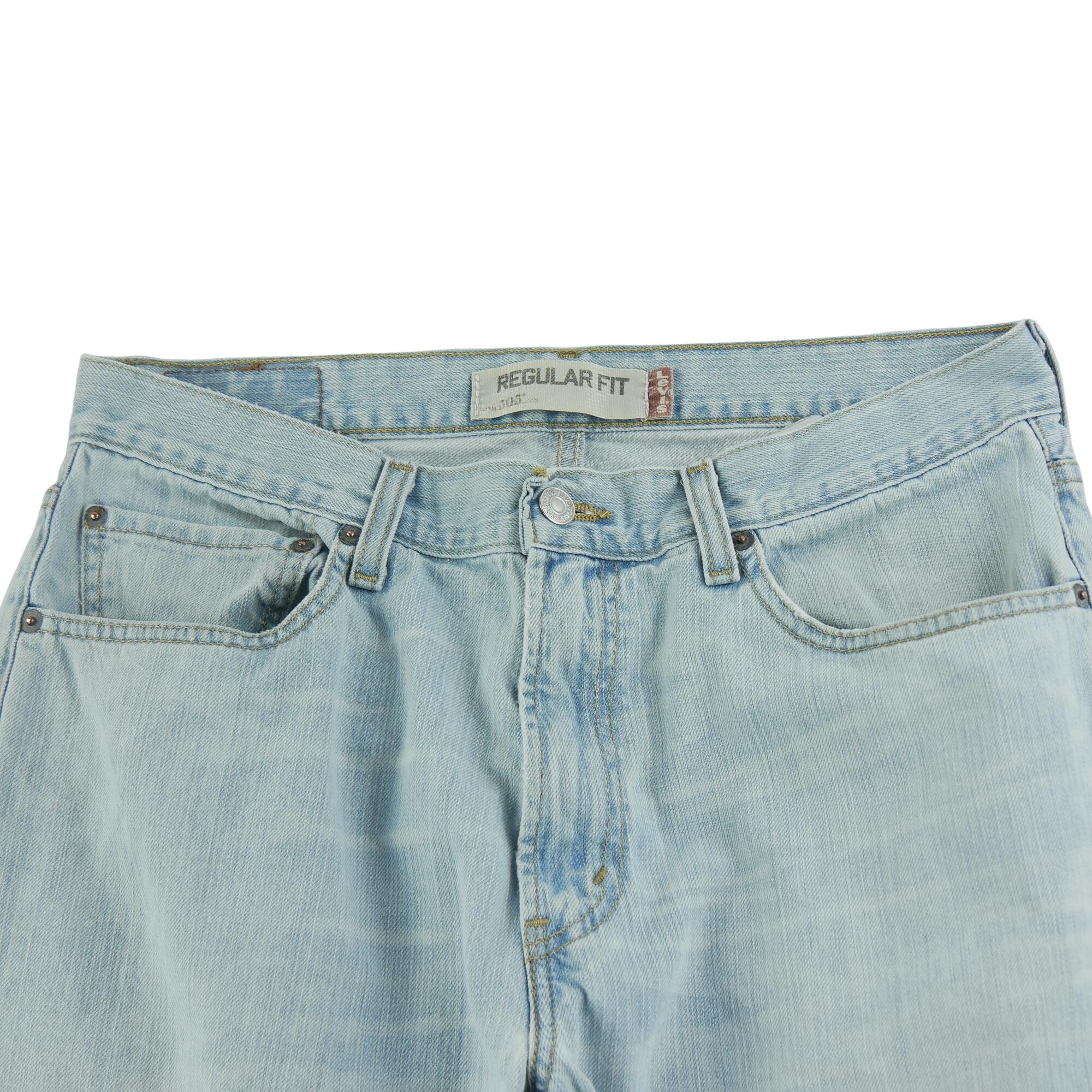 Segunda Vida - Pantalón vaquero hombre Levi Strauss 505 Regular - Bueno 4/7