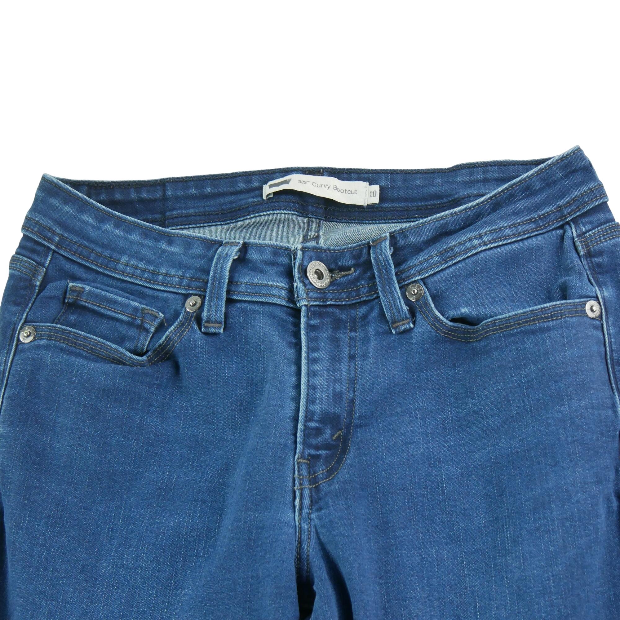 Segunda Vida - Jeans Mujer Levi Strauss 529 Curvy Bootcut - Excelente 4/7