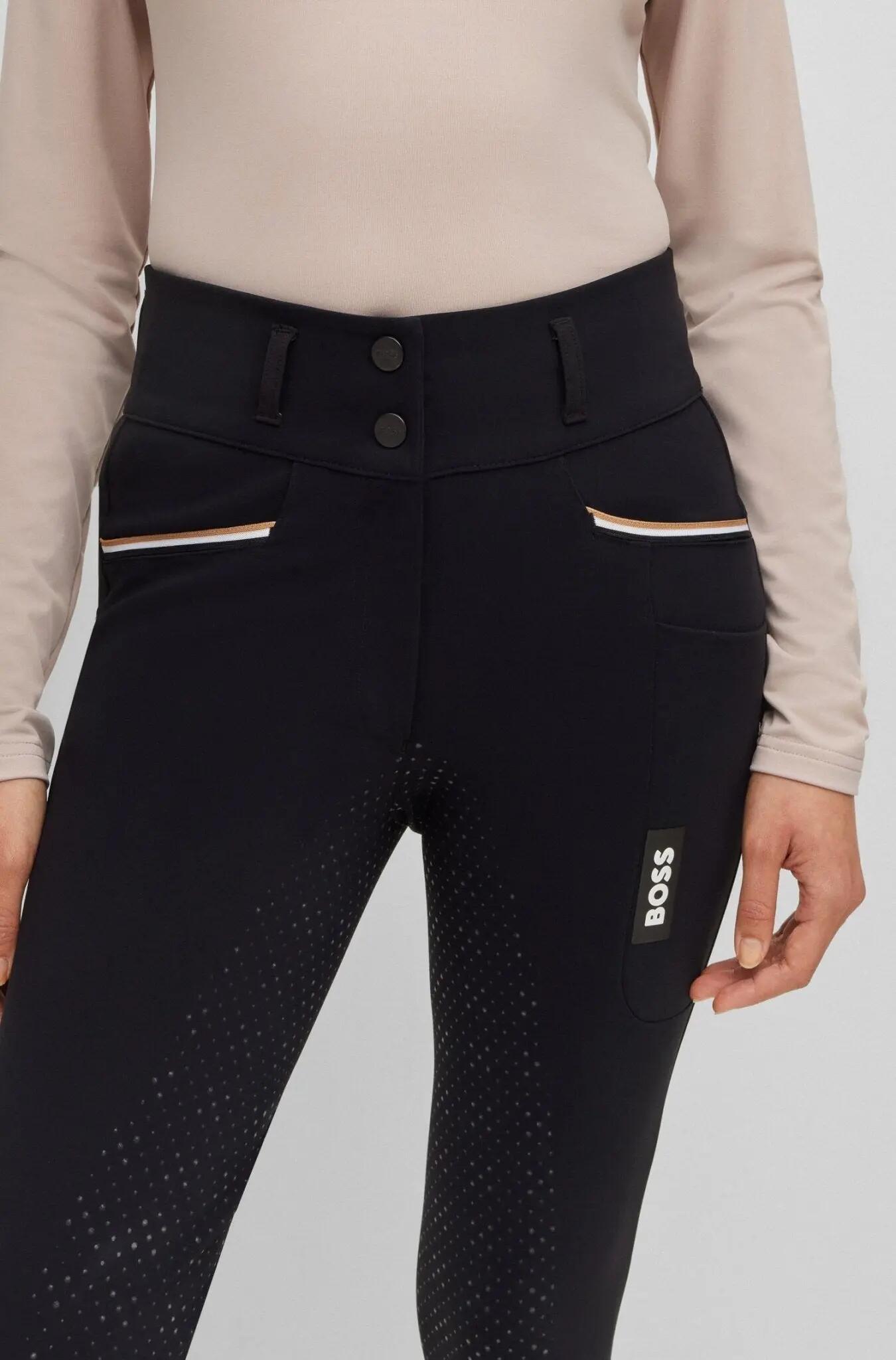 Boss Equestrian Rijbroek Dames Hoge Taille Full Grip Hailey Core Wit - 7/7