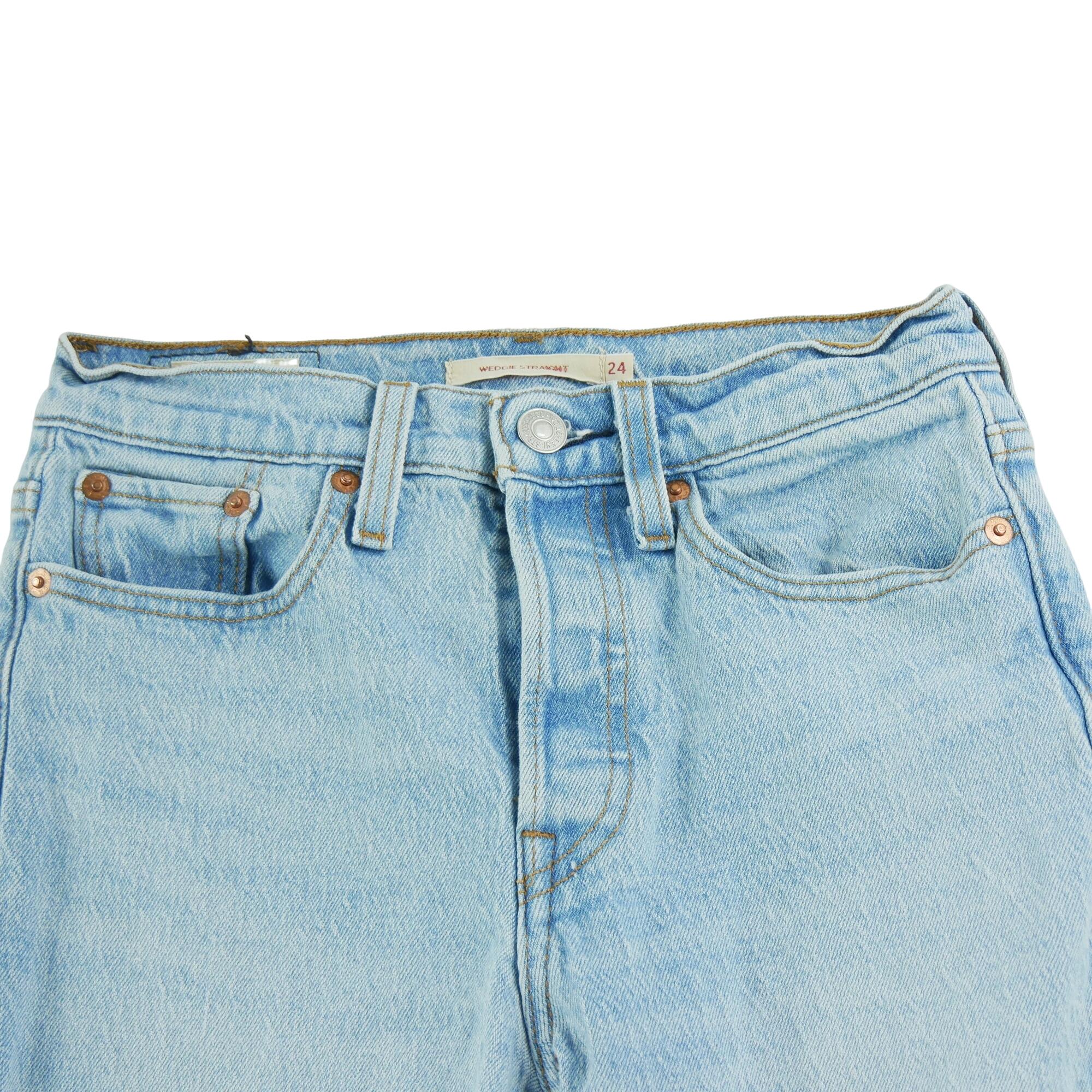 Segunda Vida - Levi Strauss Vaqueros Mujer Premium Wedgie Rectos - Excelente 3/7