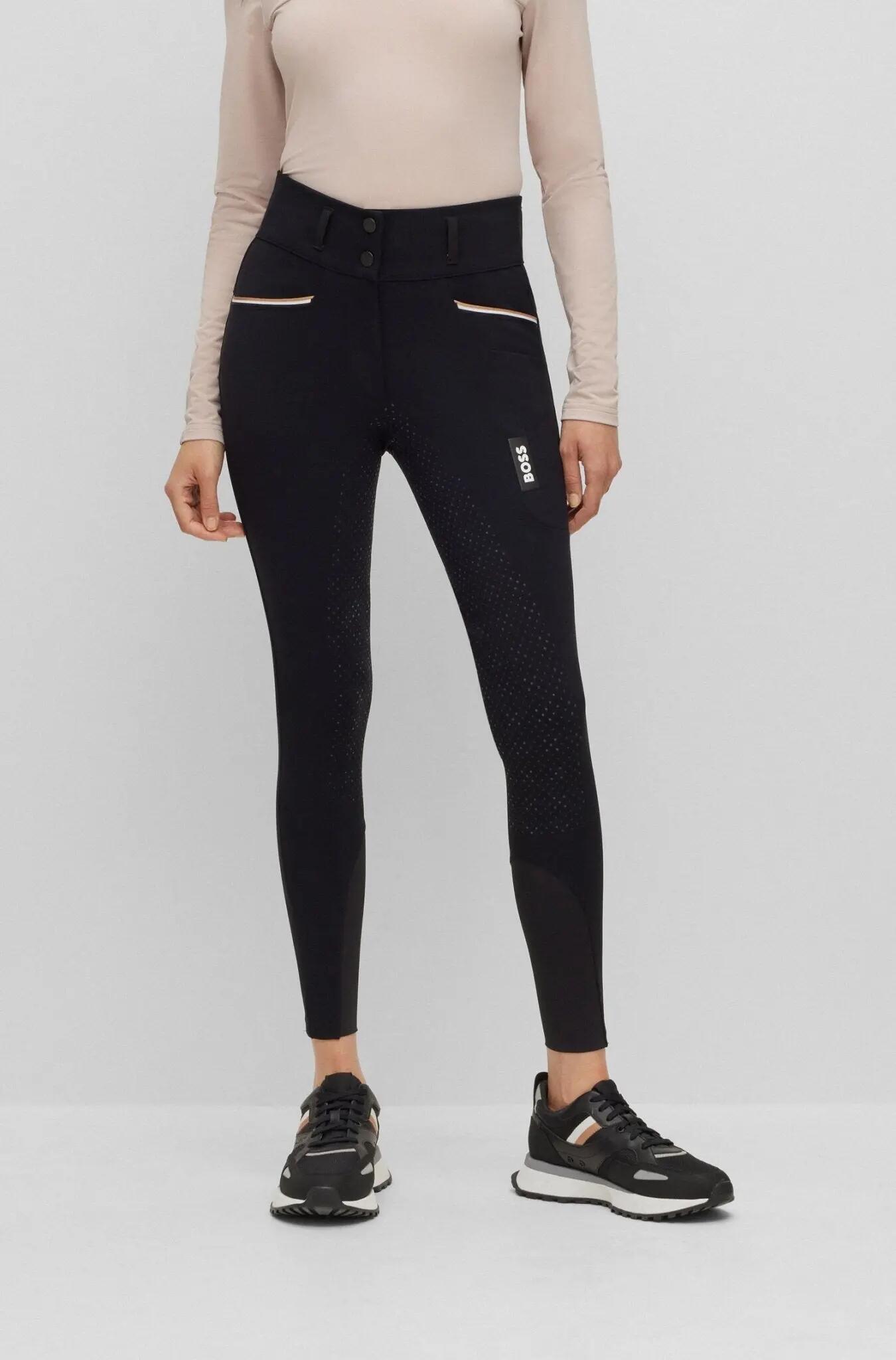 Boss Equestrian Rijbroek Dames Hoge Taille Full Grip Hailey Core Wit - 2/7