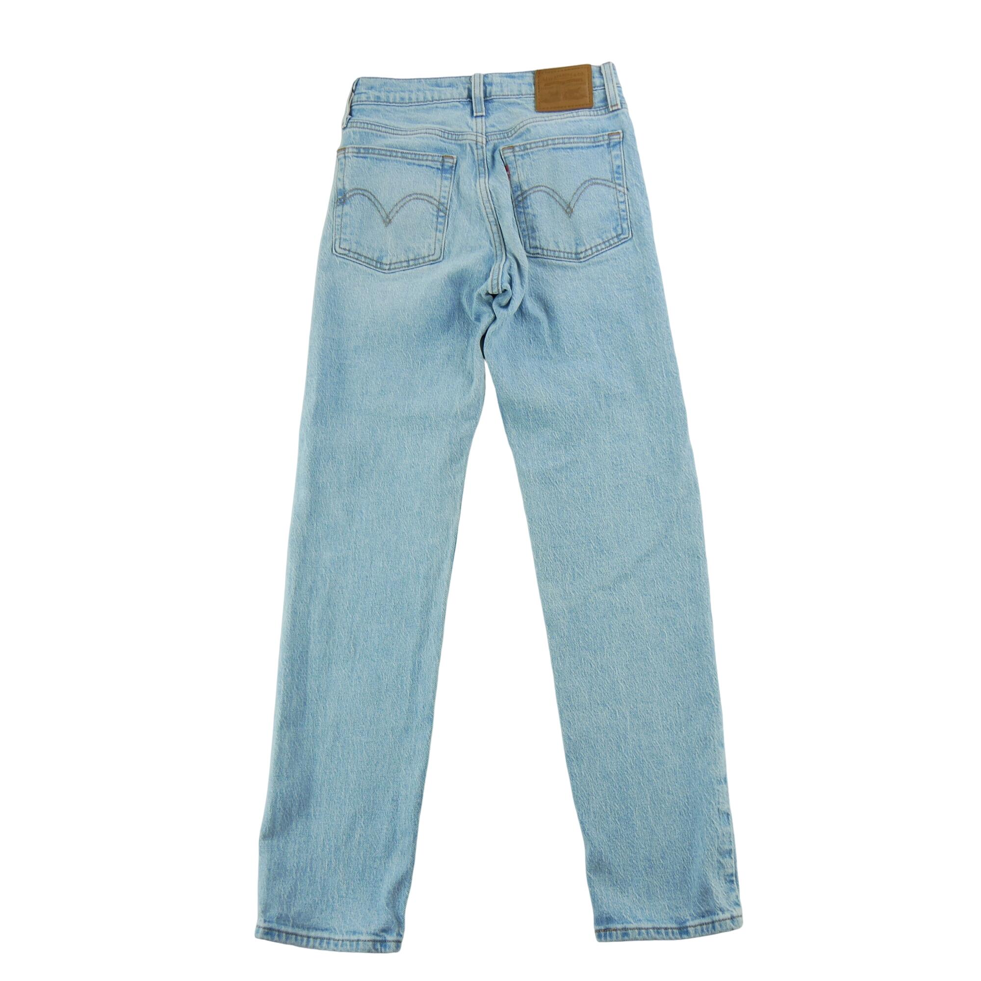 Segunda Vida - Levi Strauss Vaqueros Mujer Premium Wedgie Rectos - Excelente 2/7