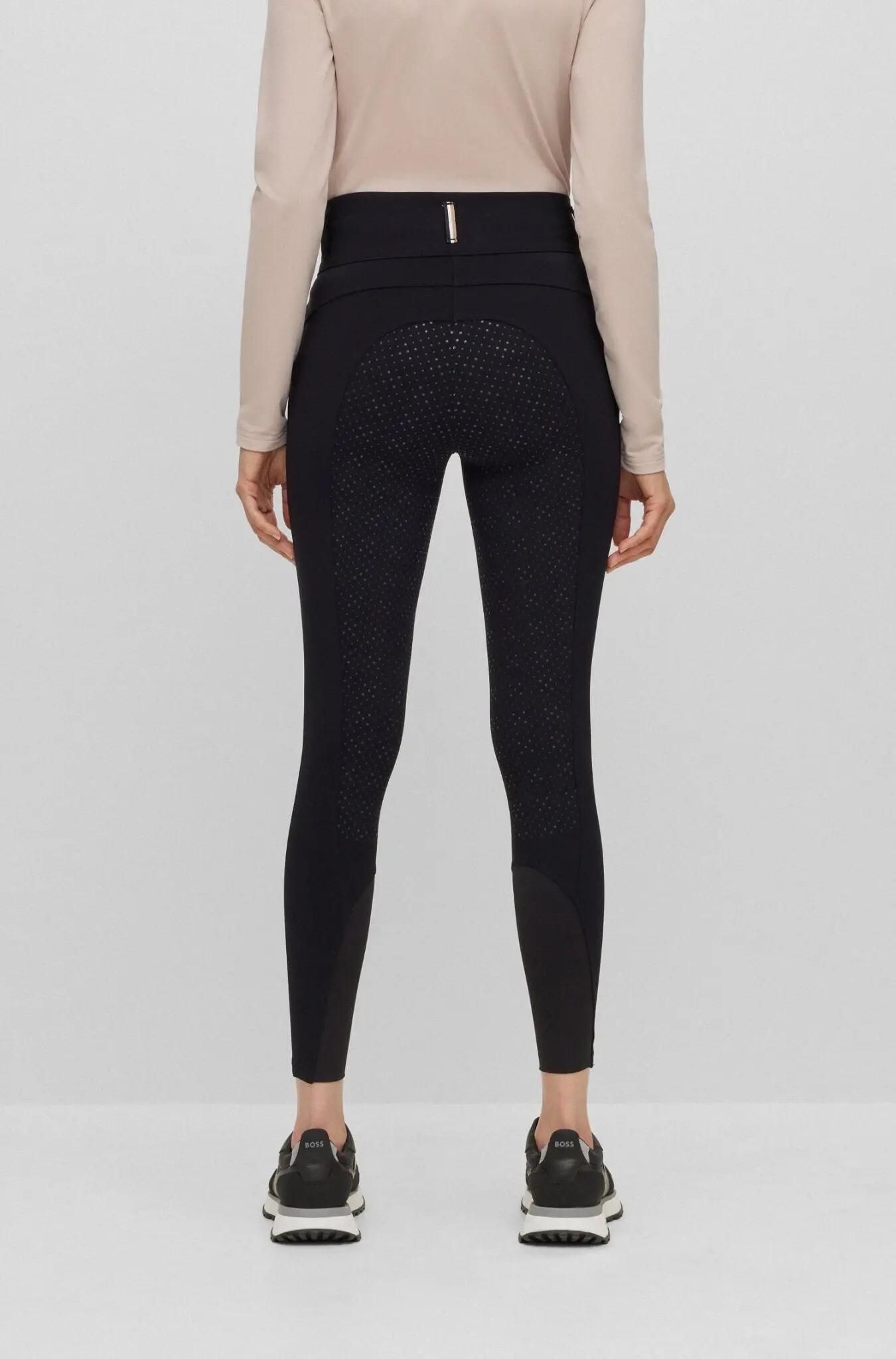 Boss Equestrian Rijbroek Dames Hoge Taille Full Grip Hailey Core Wit - 6/7