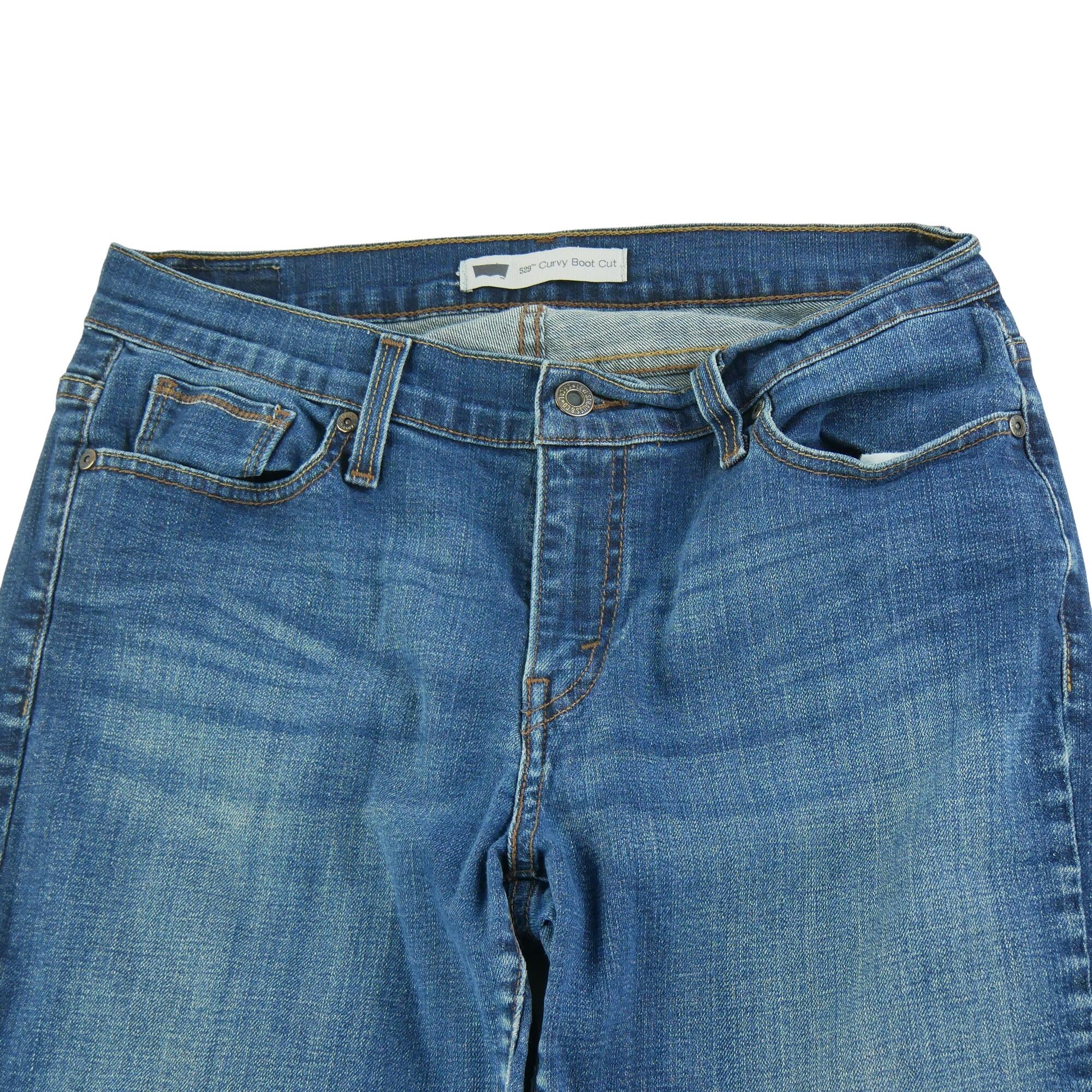 Segunda Vida - Pantalones mujer Levi Strauss 529 Curvy bootcut - Bueno 3/7