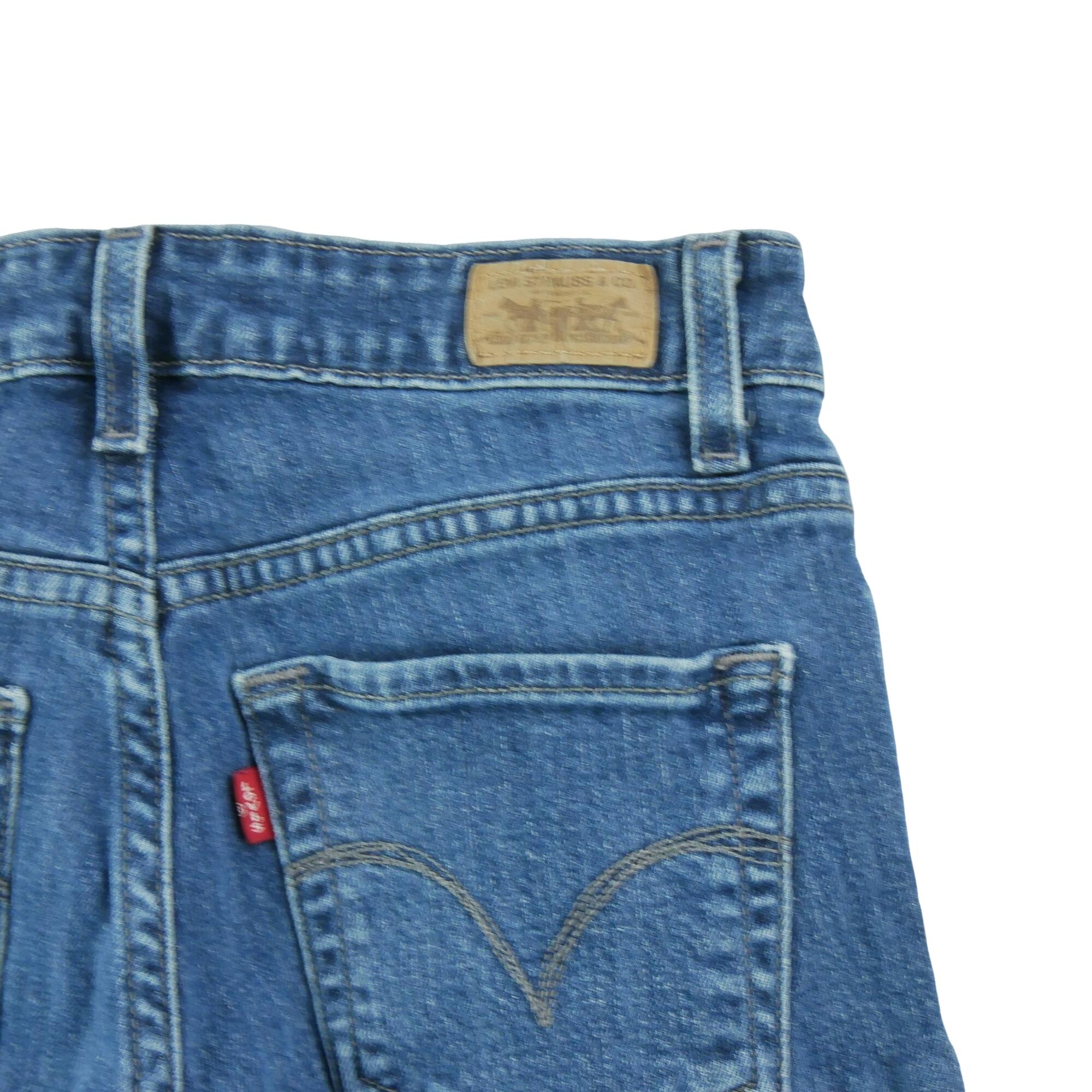 Segunda Vida - Vaqueros mujer Levi Strauss tiro medio ajustados - Bueno 5/7