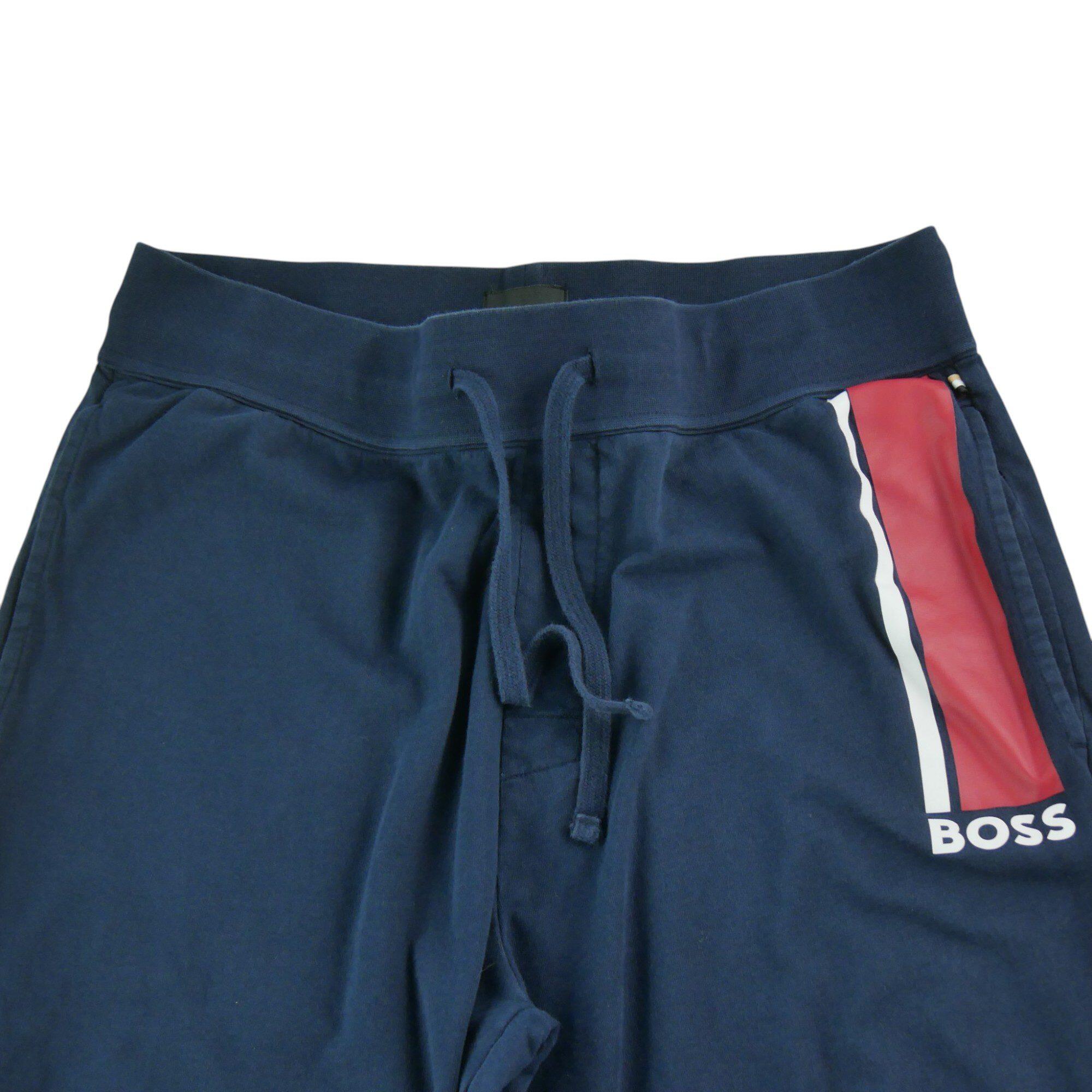 Segunda vida - Calça de sweatshirt masculina azul - Em bom estado 3/7