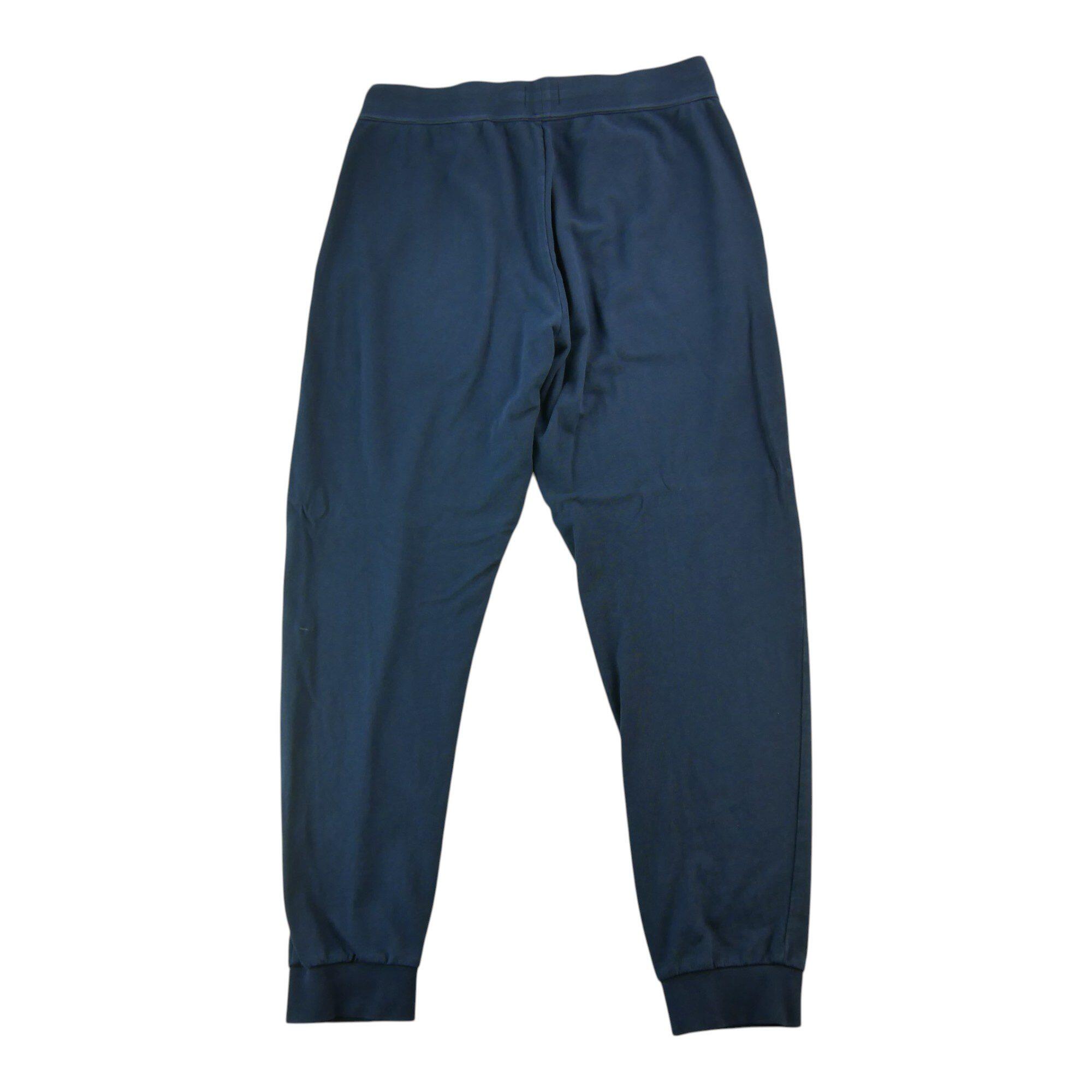 Segunda vida - Calça de sweatshirt masculina azul - Em bom estado 2/7