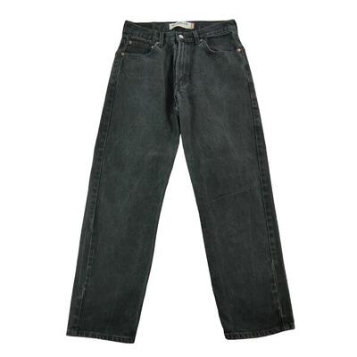 Tweedehands - levi strauss heren jeans 550 relaxed fit zwart - als nieuw
