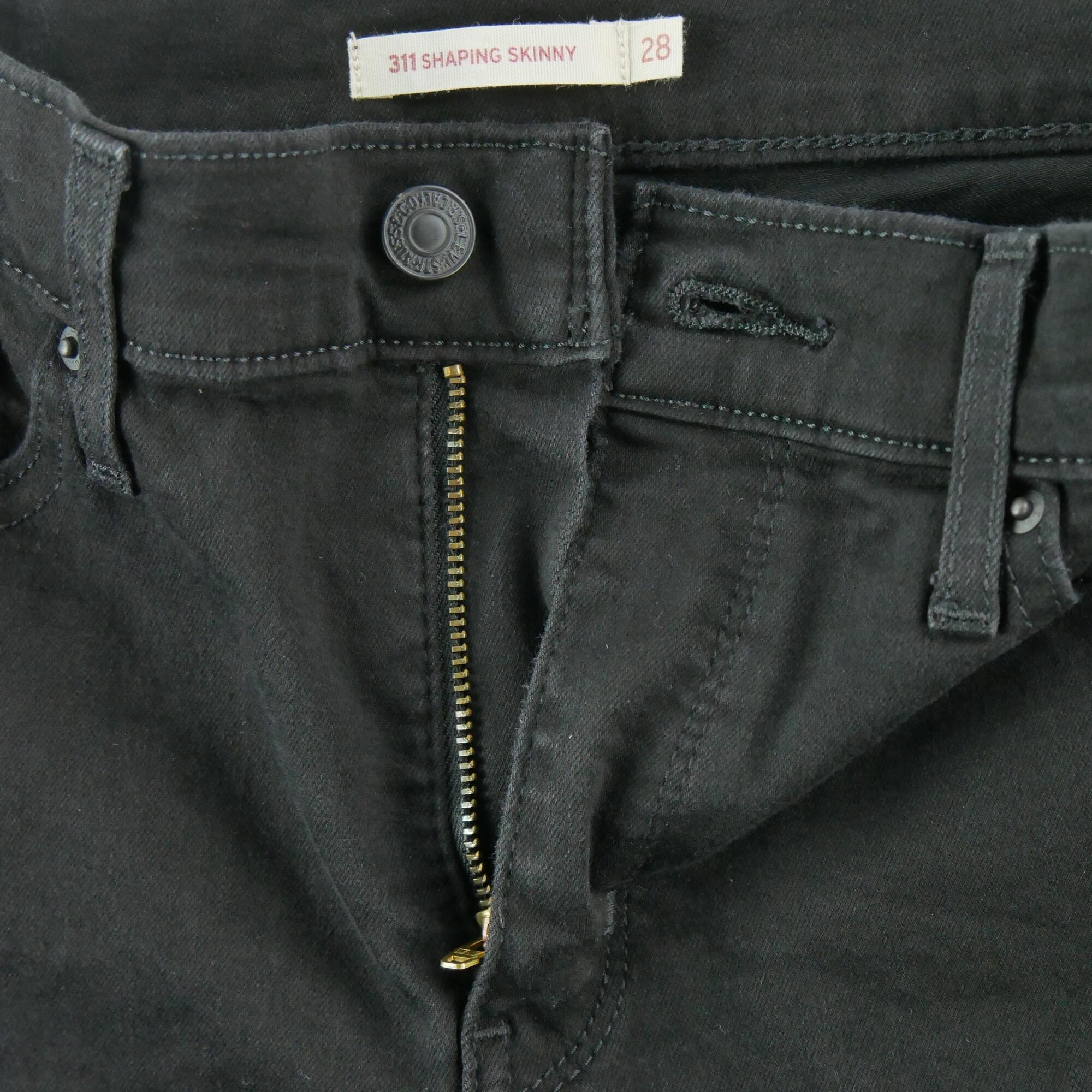 Seconde vie - Jean Femme Levis 311 Shaping Skinny Noir - Excellent 7/7
