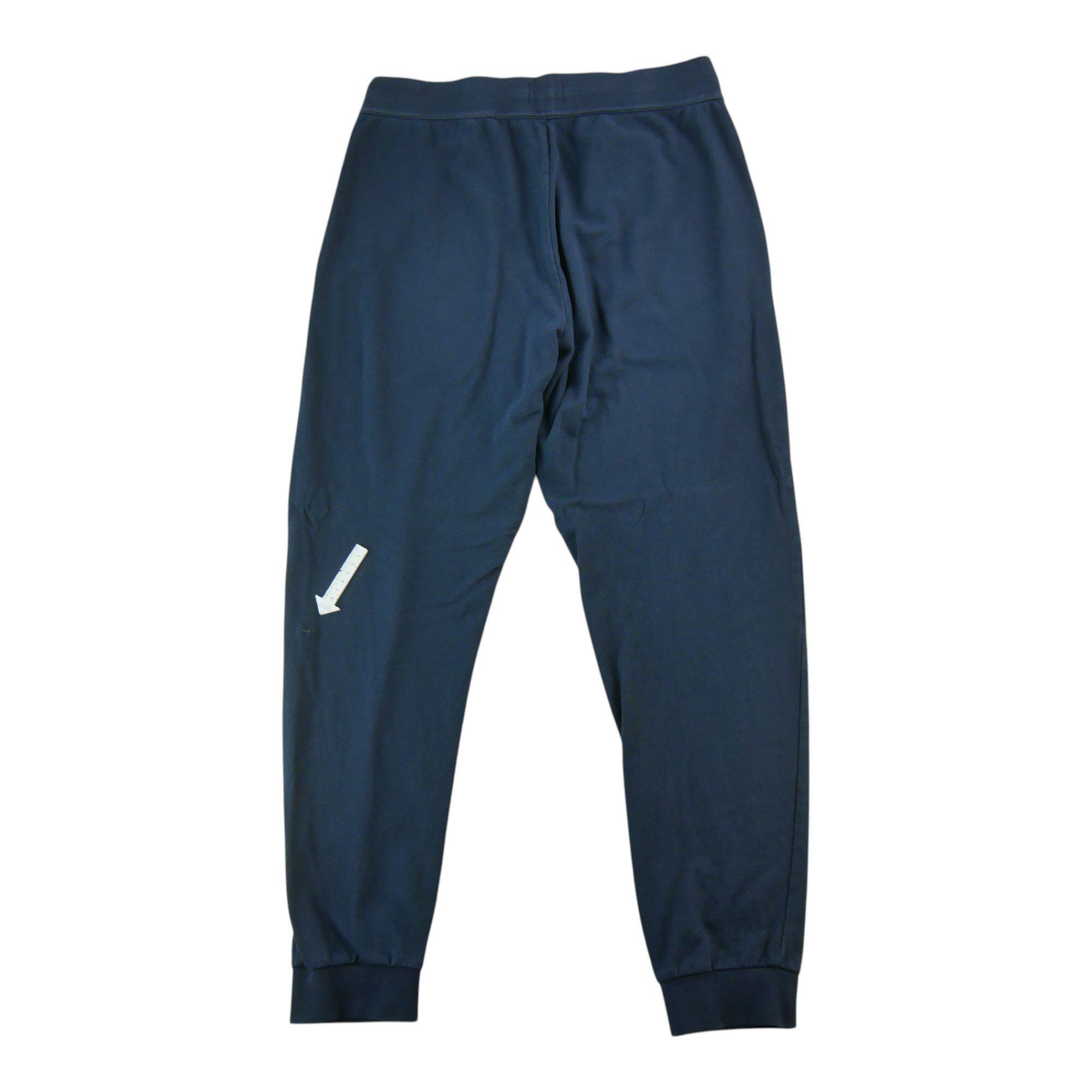 Segunda vida - Calça de sweatshirt masculina azul - Em bom estado 5/7