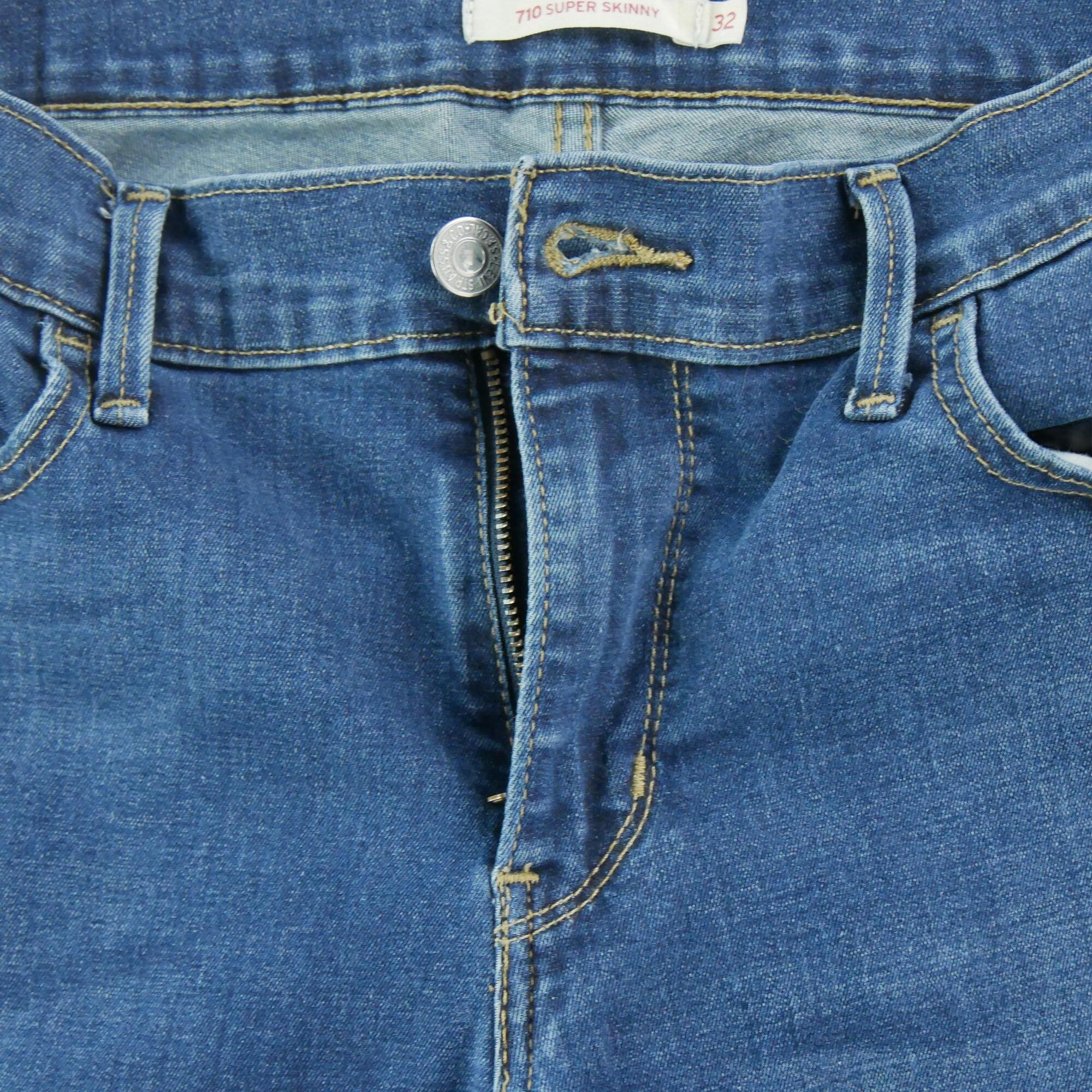 Segunda Vida - Jeans mujer Levi Strauss 710 super skinny - Excelente 5/7
