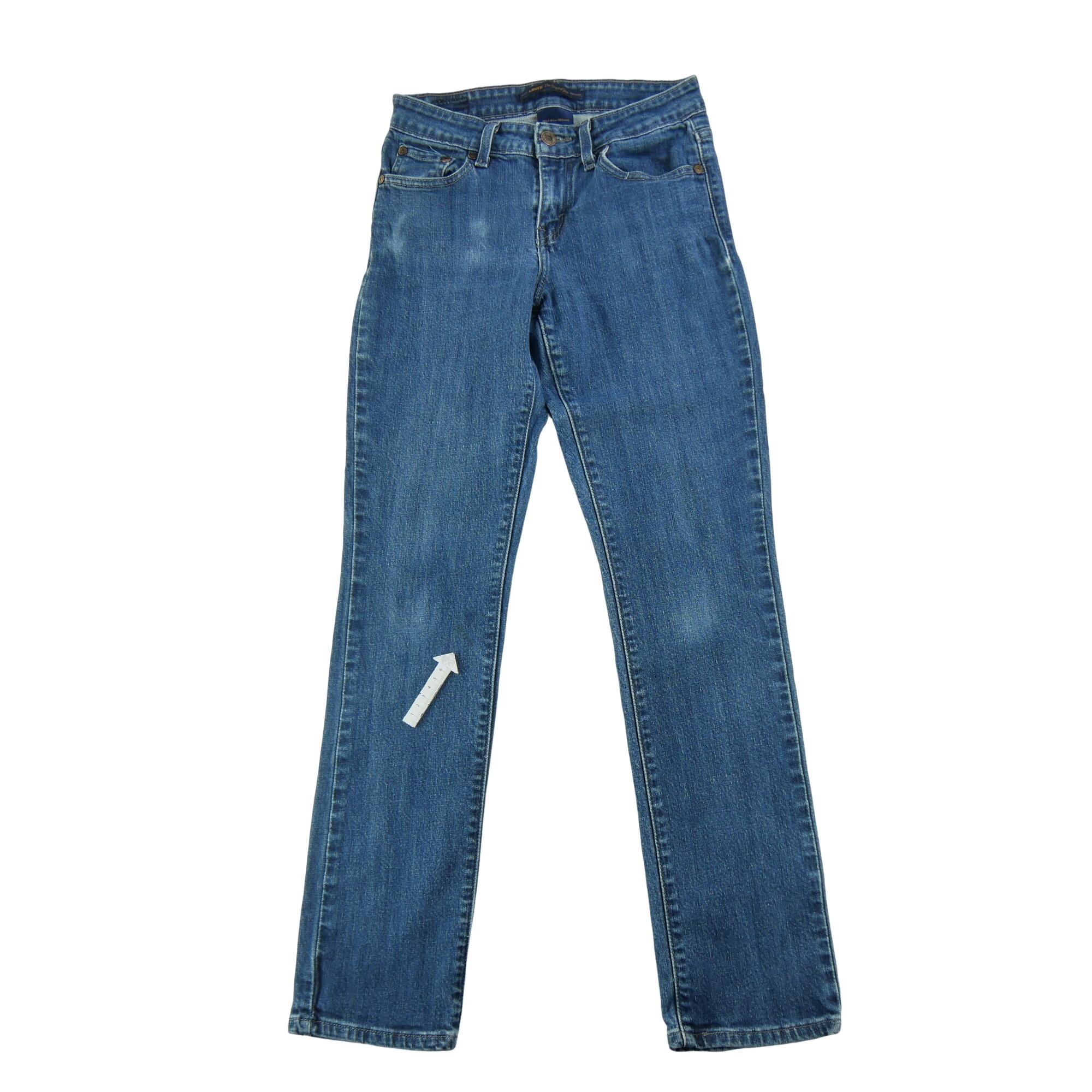 Segunda Vida - Vaqueros mujer Levi Strauss tiro medio ajustados - Bueno 6/7