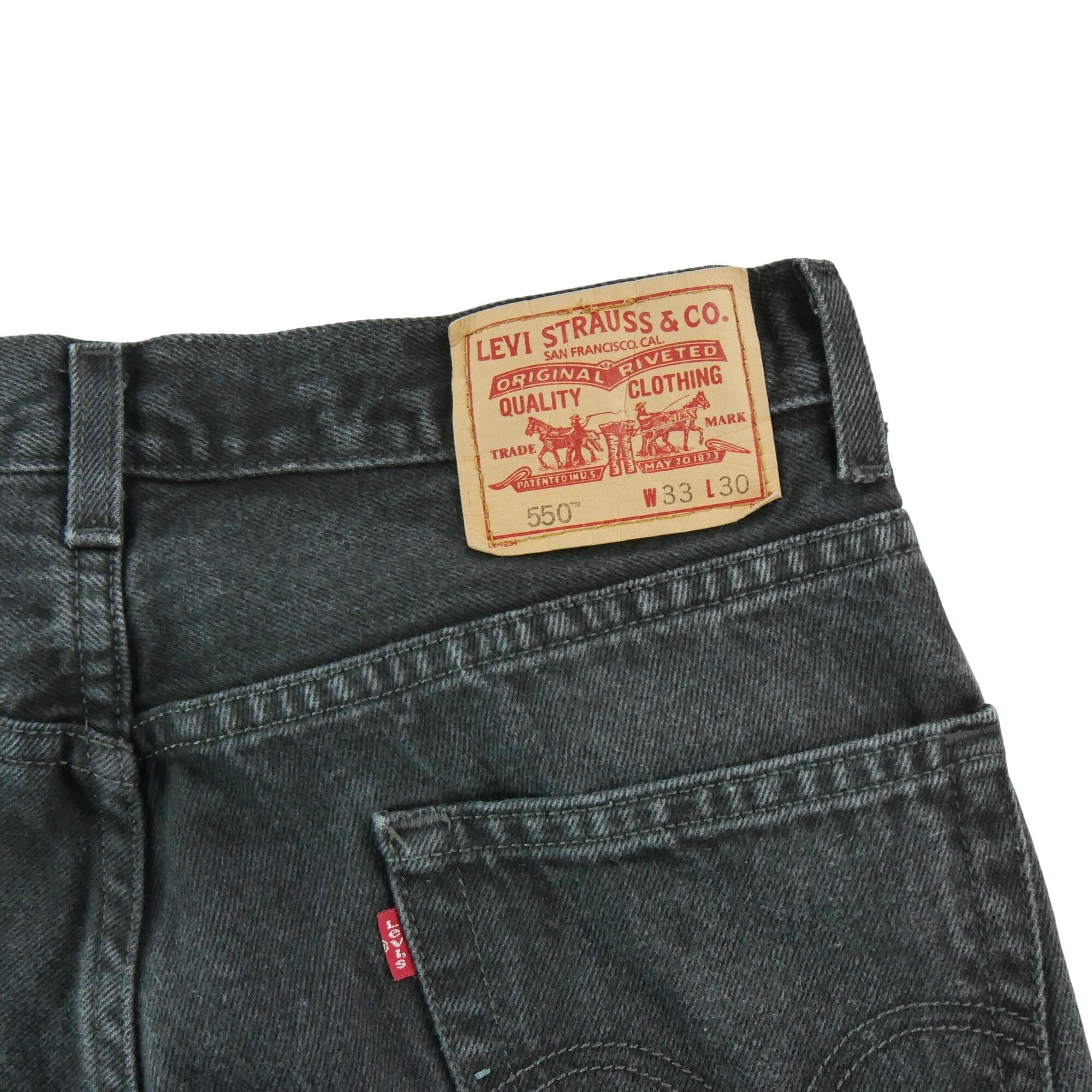Segunda Vida - Pantalón vaquero hombre Levi Strauss 550 relaxed - Excelente 6/7