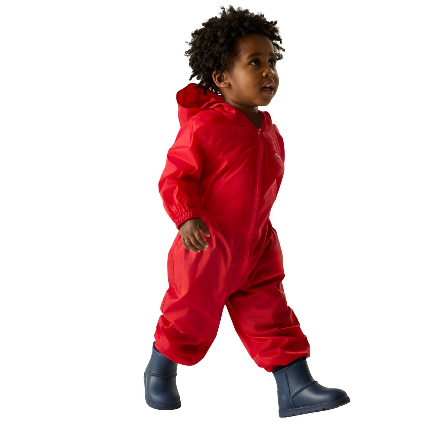 Combinaison De Pluie Enfant (Poivron Rouge) 3/5