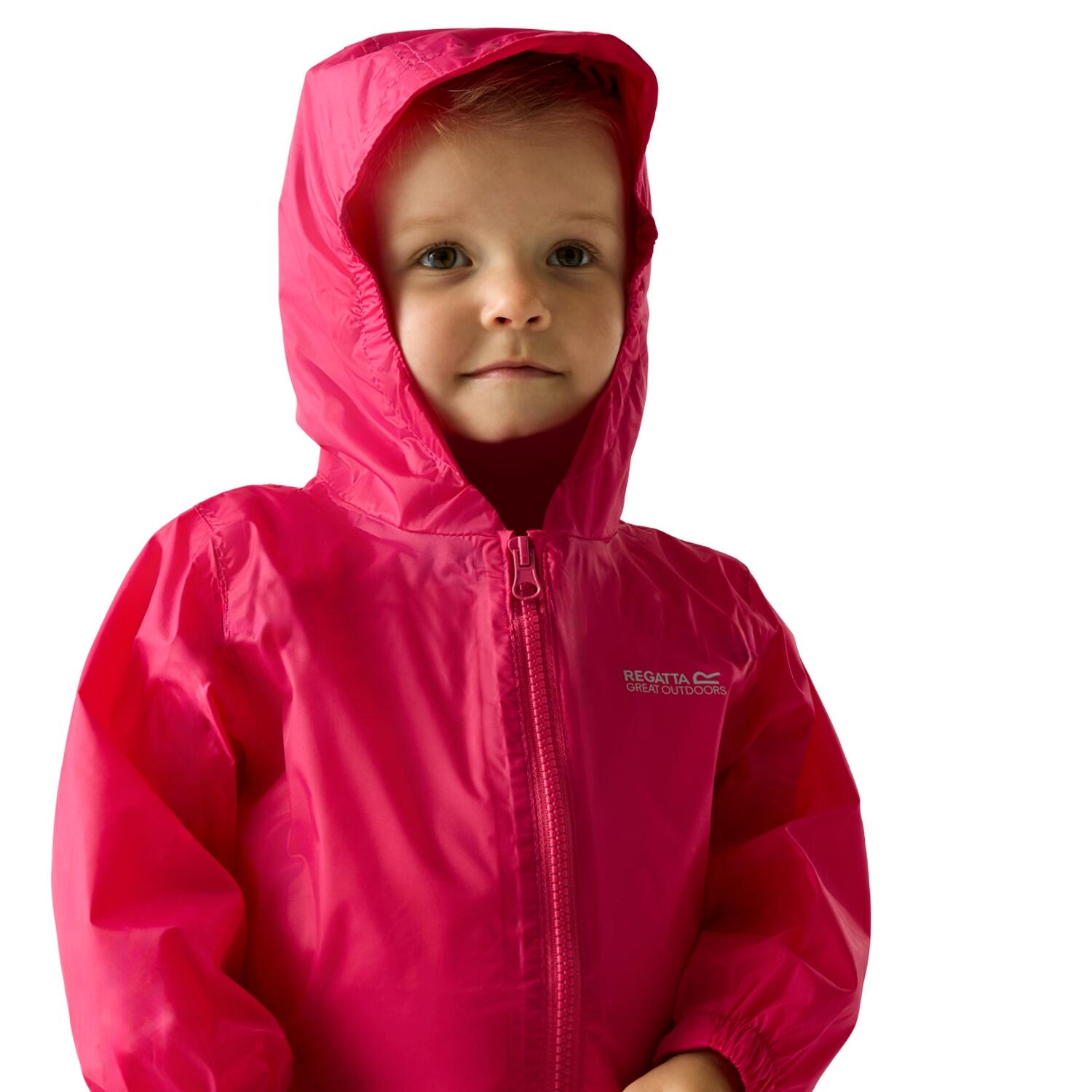 Combinaison De Pluie Enfant (Magenta) 3/5