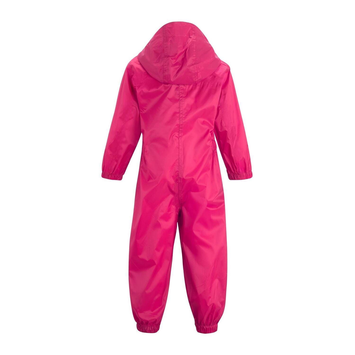 Combinaison De Pluie Enfant (Magenta) 2/5