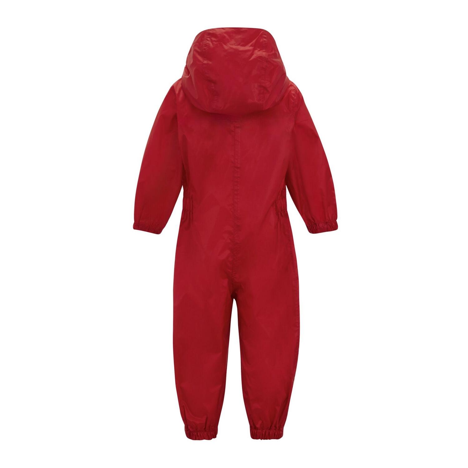 Combinaison De Pluie Enfant (Poivron Rouge) 2/5