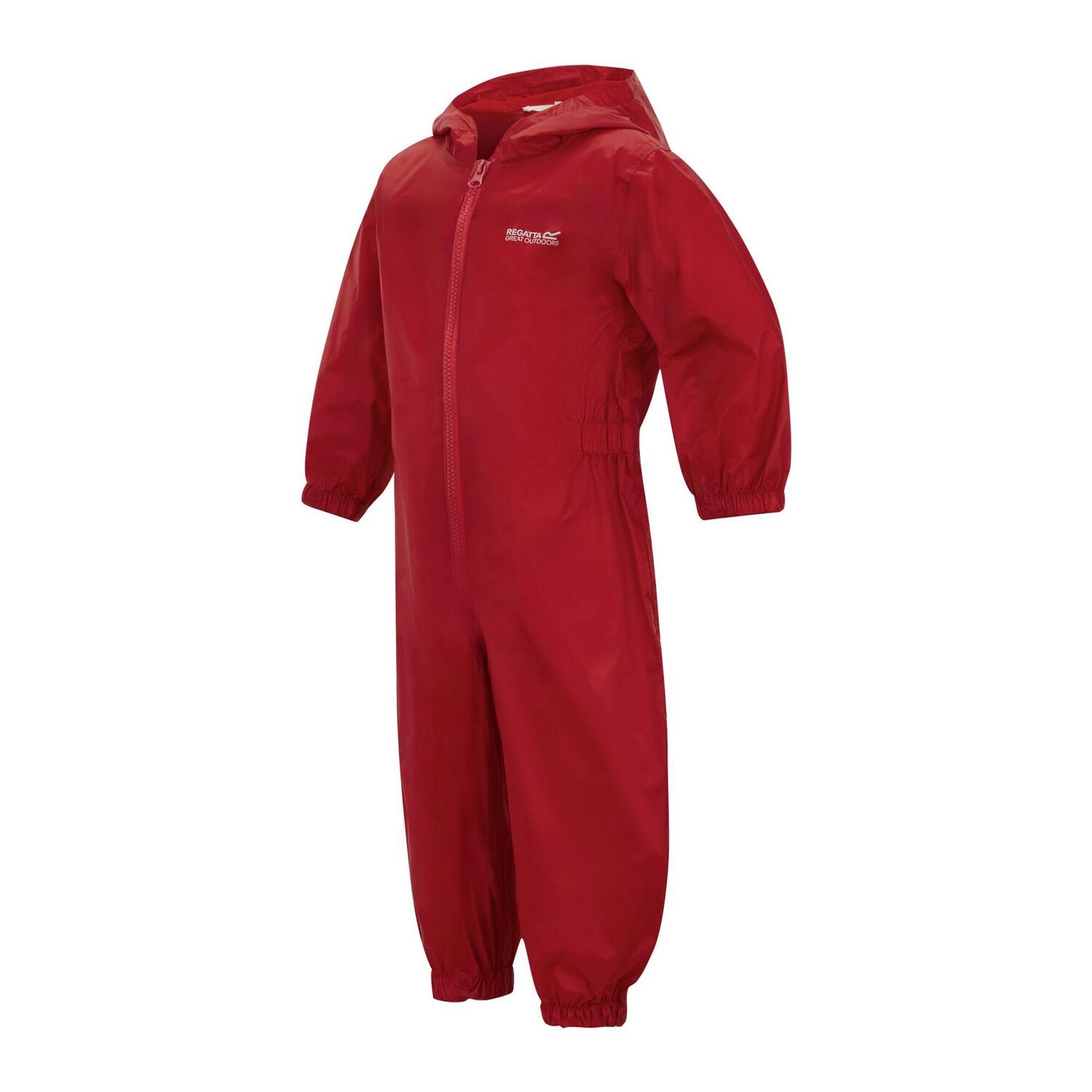 Combinaison De Pluie Enfant (Poivron Rouge) 4/5