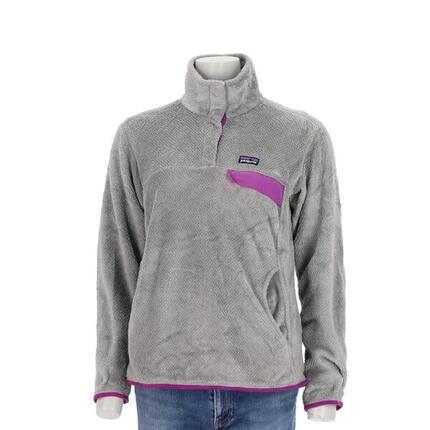 Seconde vie - Pull polaire Femme Snap-T Gris - Très bon état