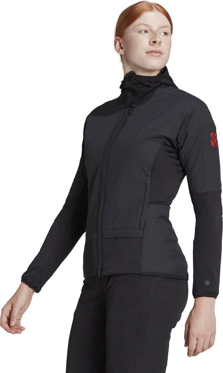 Casaco corta-vento Adidas Five Ten Flooce para mulher Preto 3/7