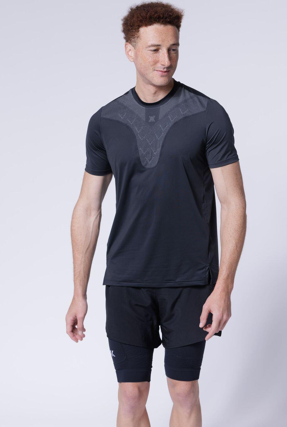X-Bionic Corefusion Run Jersey met korte mouwen Zwart Heren 3/7