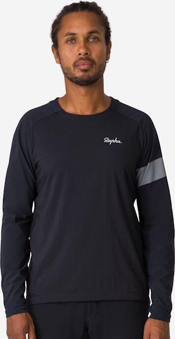 Rapha Trail Windblock Maglia a maniche lunghe da MTB Nero/Grigio 3/6
