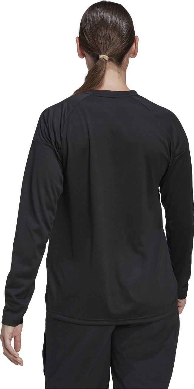 Maillot Manches Longues Adidas Five Ten Femme Noir/Rouge 3/7