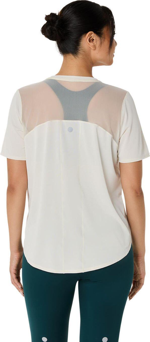 Asics Road Beige Kurzarm Trikot Damen 3/6