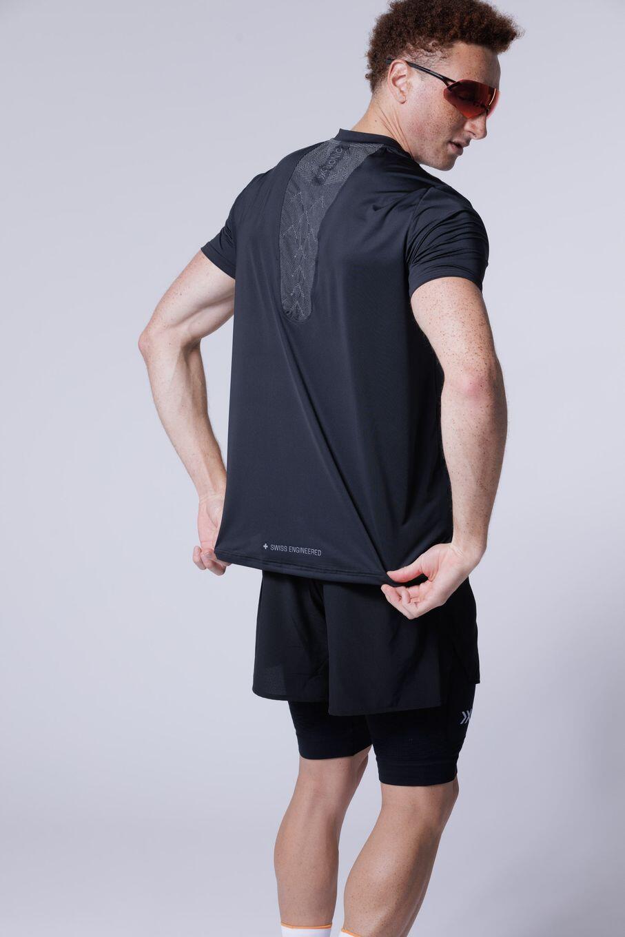 X-Bionic Corefusion Run Jersey met korte mouwen Zwart Heren 4/7
