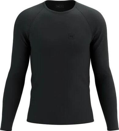 Compressport Training Langarmtrikot Schwarz