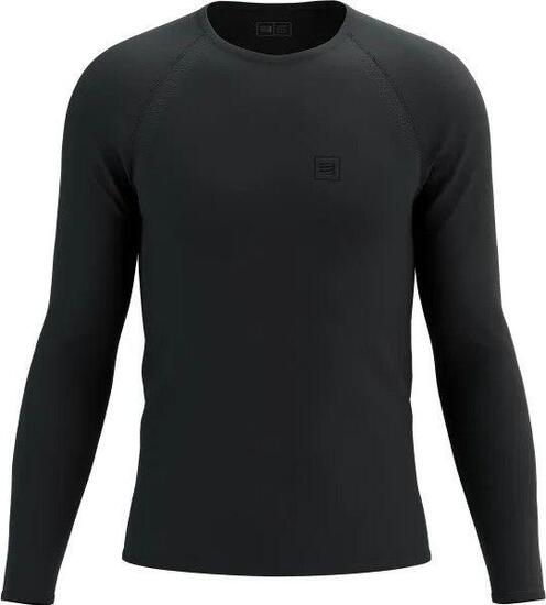 Maglia a maniche lunghe Compressport Training Nero